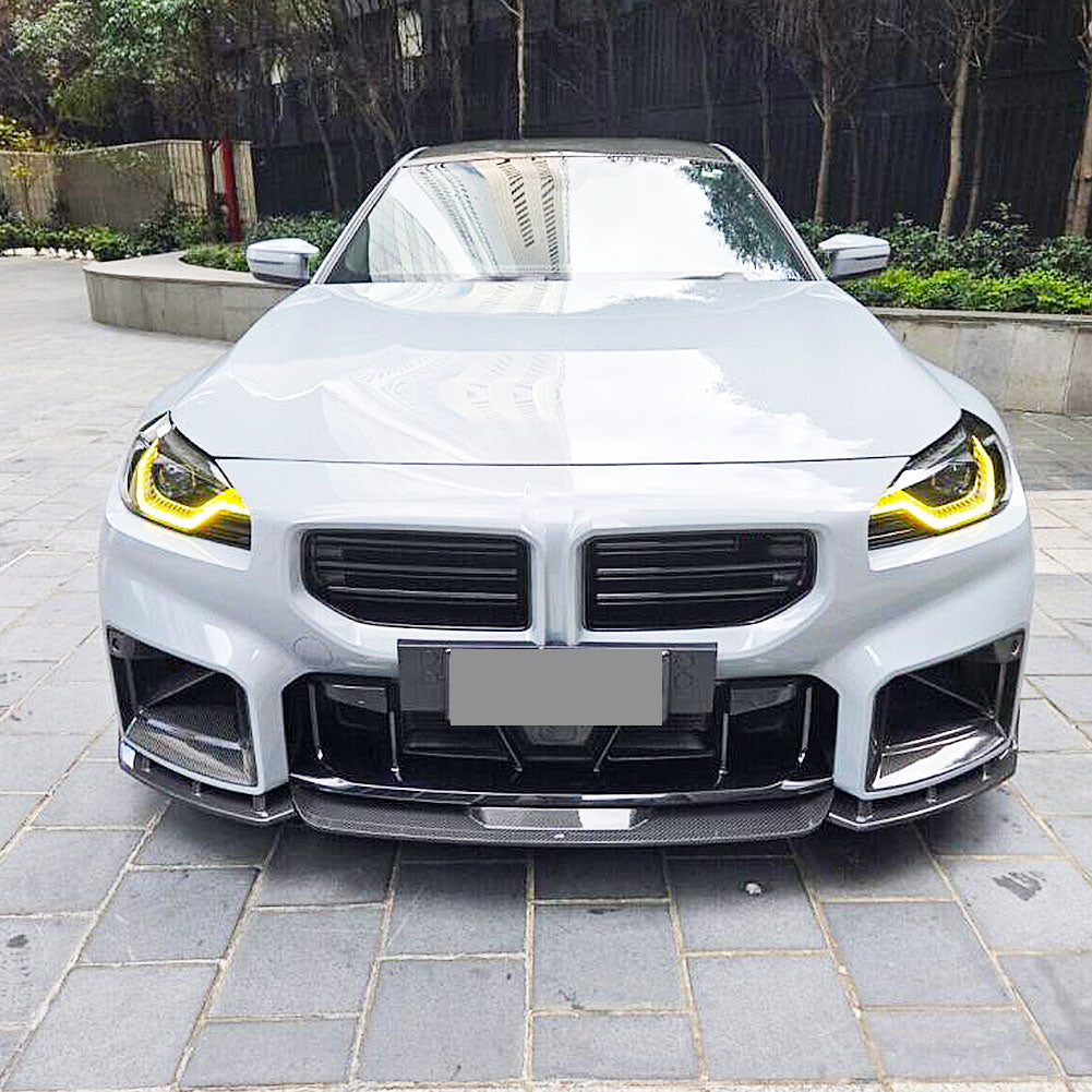 ST Style Carbon Fiber Front Lip for BMW M2 G87 (2023+)
