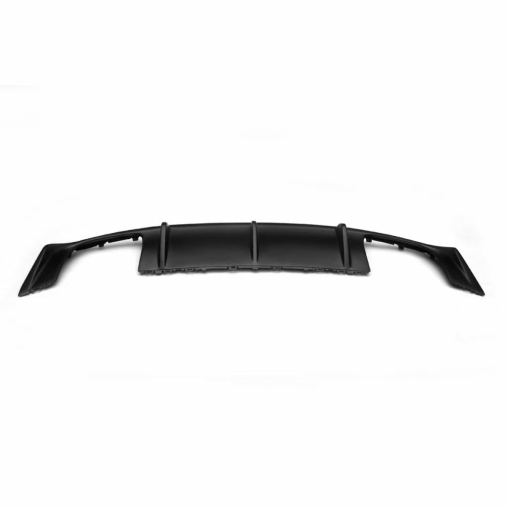 ST Style Matte Black Rear Diffuser(Dual Exhaust) for Audi A3 Sline/S3 8V Pre-LCI (2012–2016)