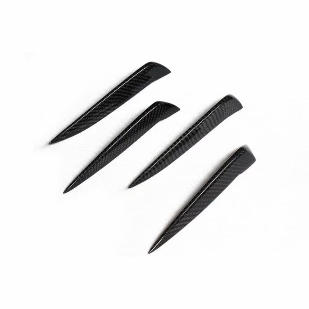 ST Style Carbon Fiber Front Splitters for Audi A3 Sline/S3 8V Pre-LCI (2012–2016)