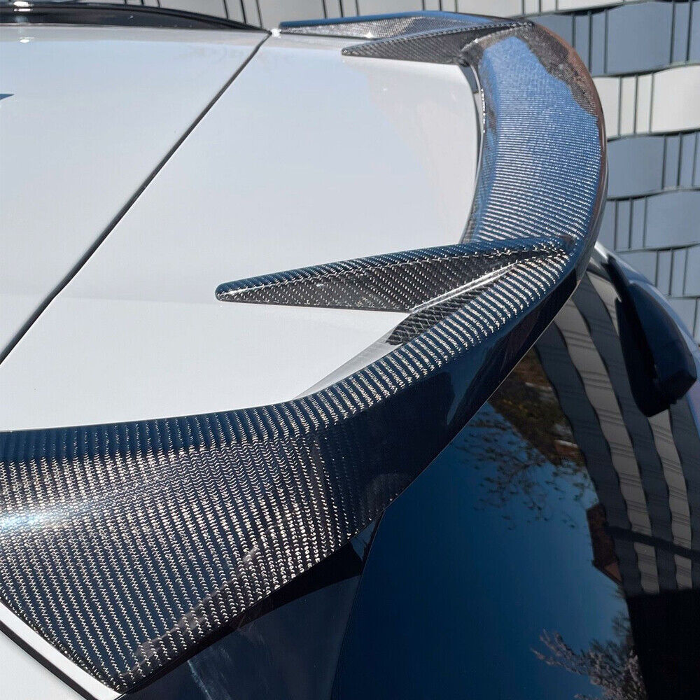 ST Style Carbon Fiber Rear Roof Spoiler for BMW X3M F97 LCI (2021-Present)