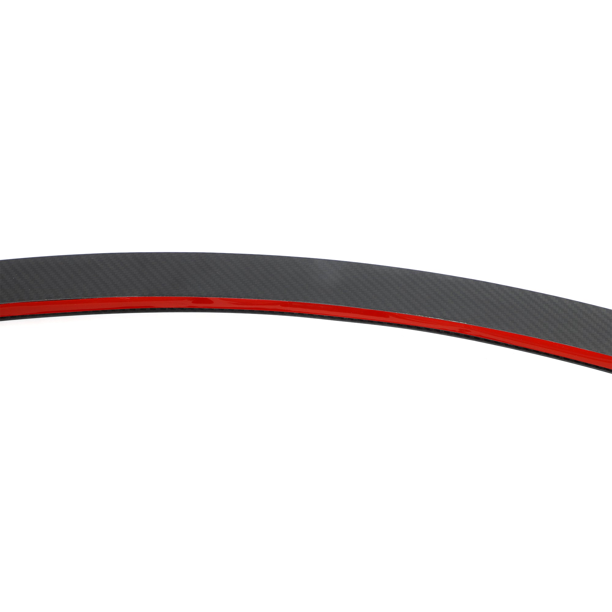OEM Style Matte Black Carbon Fiber Rear Trunk Spoiler for Tesla Model 3 Sedan(2017–2023)