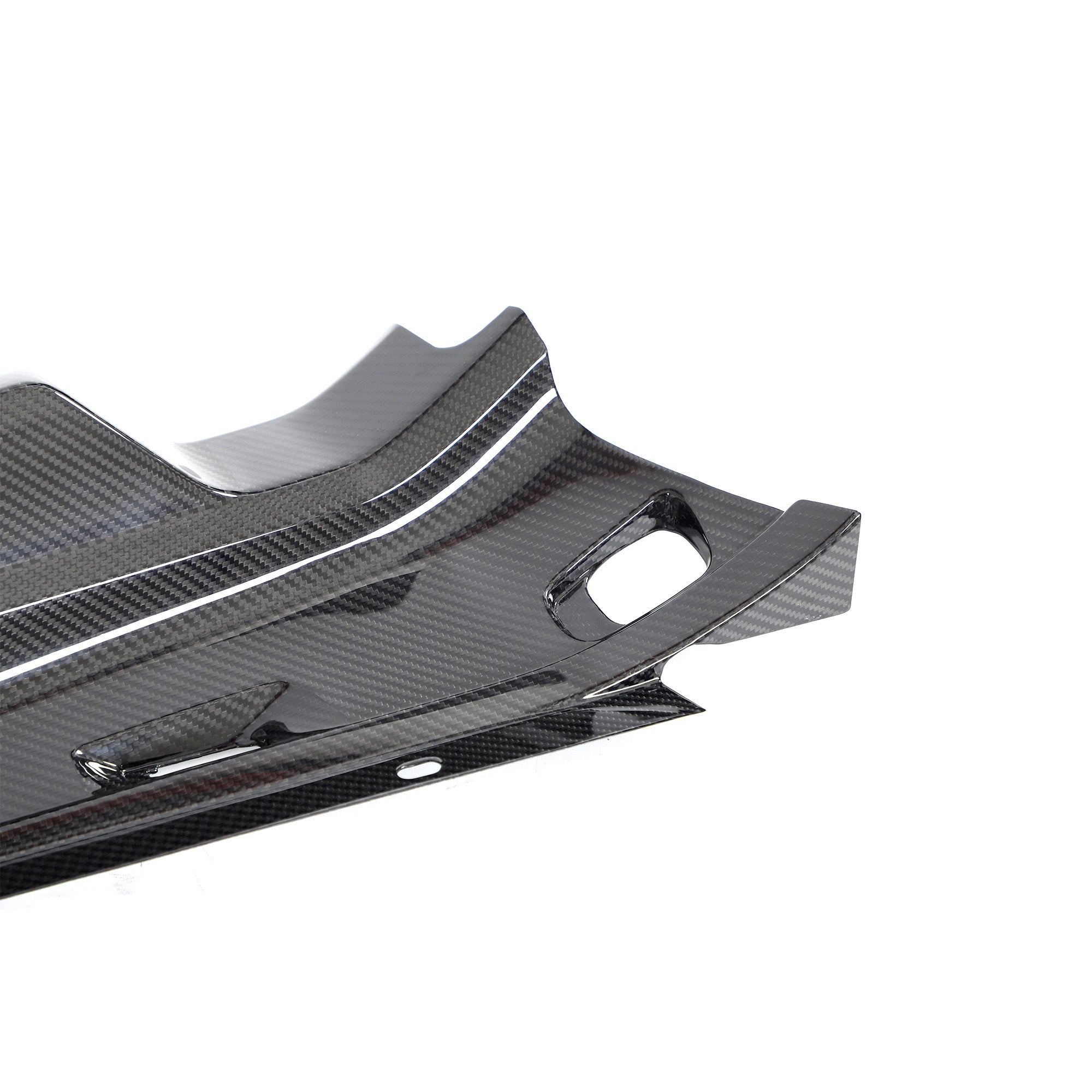 OEM Style Carbon Fiber Engine Bay Panel Set For Audi R8 4S LCI (2019–2023)