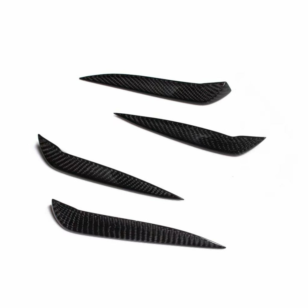 ST Style Carbon Fiber Front Splitters for Audi A3 Sline/S3 8V Pre-LCI (2012–2016)