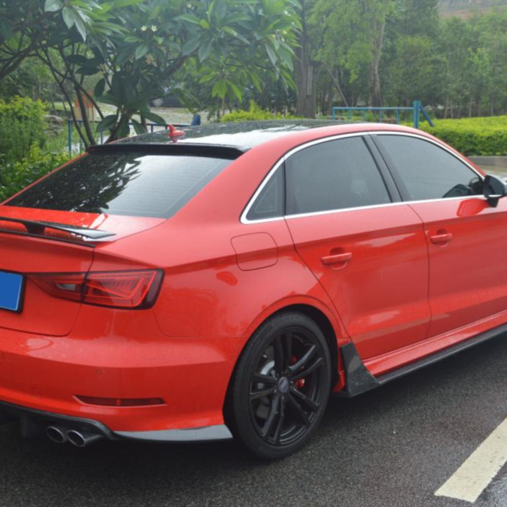 RS3 Style Carbon Fiber Roof Spoiler for Audi A3/S3 (2012-2020)