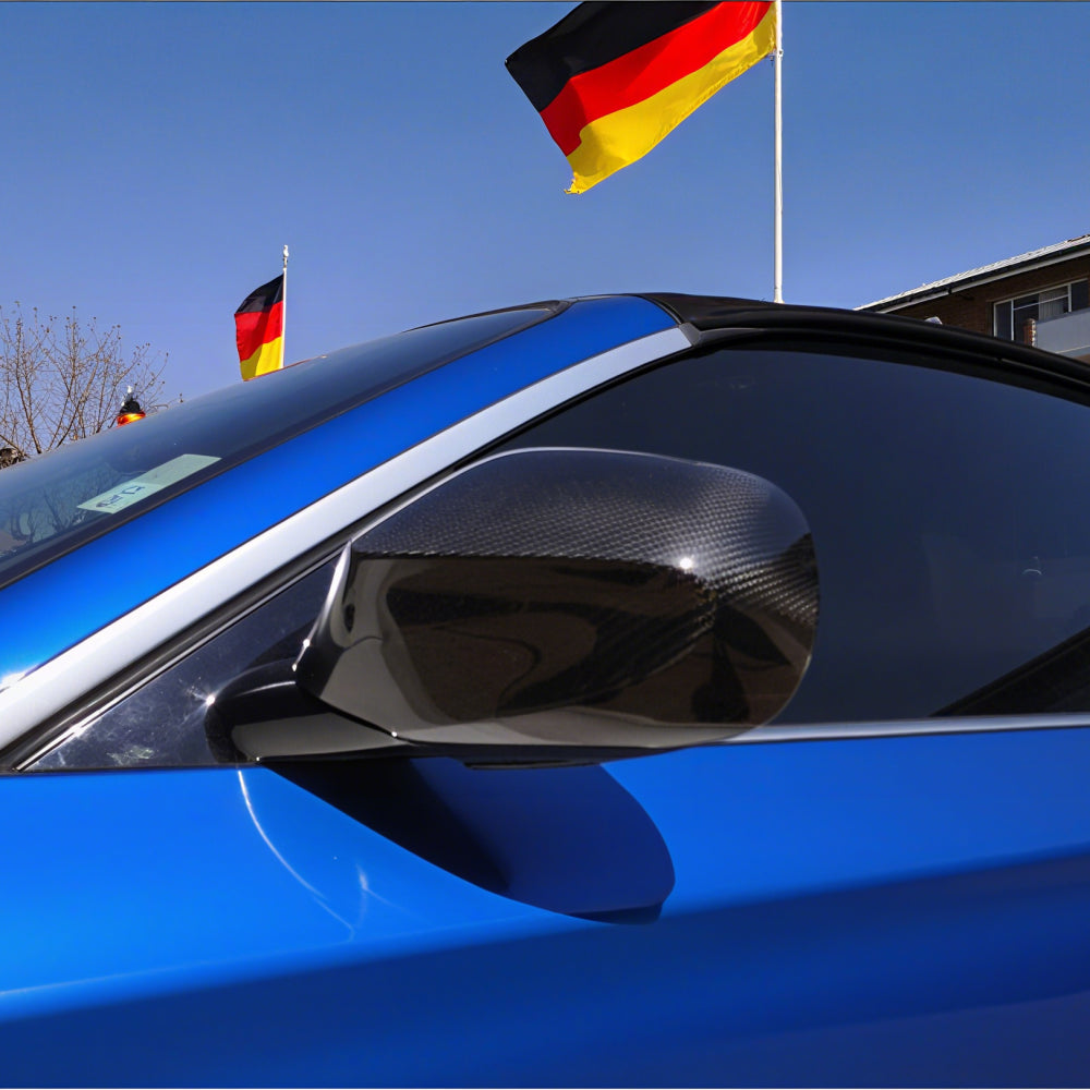 ADD ON Carbon Fiber Mirror Covers Caps for BMW 1 Series E82/E88 M-Tech (2007-2013)