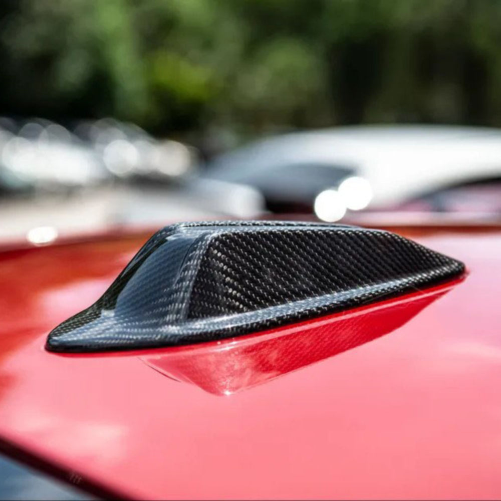 ST Style Carbon Fiber Shark Fin Antenna Aerial Cover for BMW 3 Series G20/G21 LCI M Sport (2023-2024)