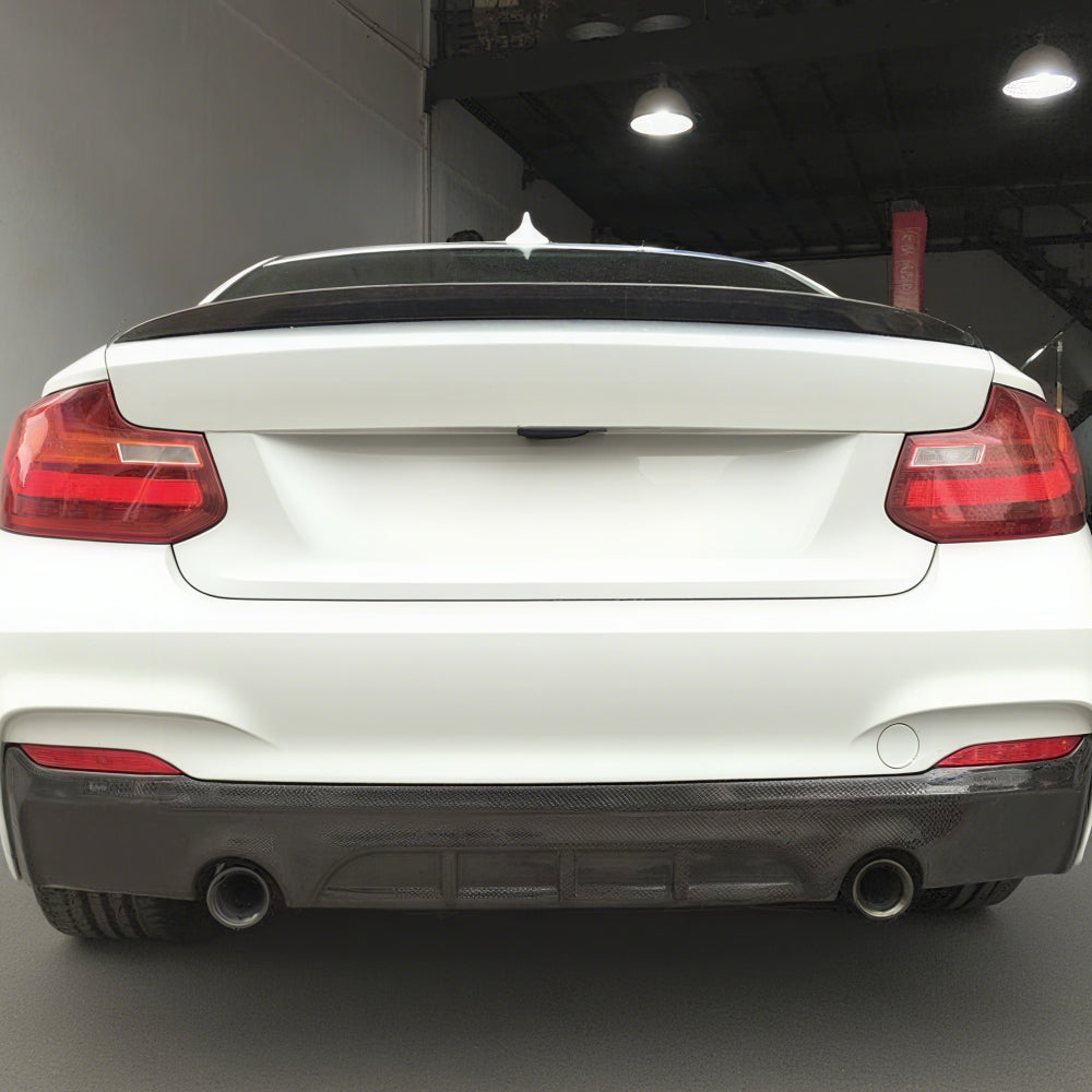 Performance Style Carbon Fiber Rear Diffuser for BMW 2 Series F22/F23 M-Sport (2014-2021)