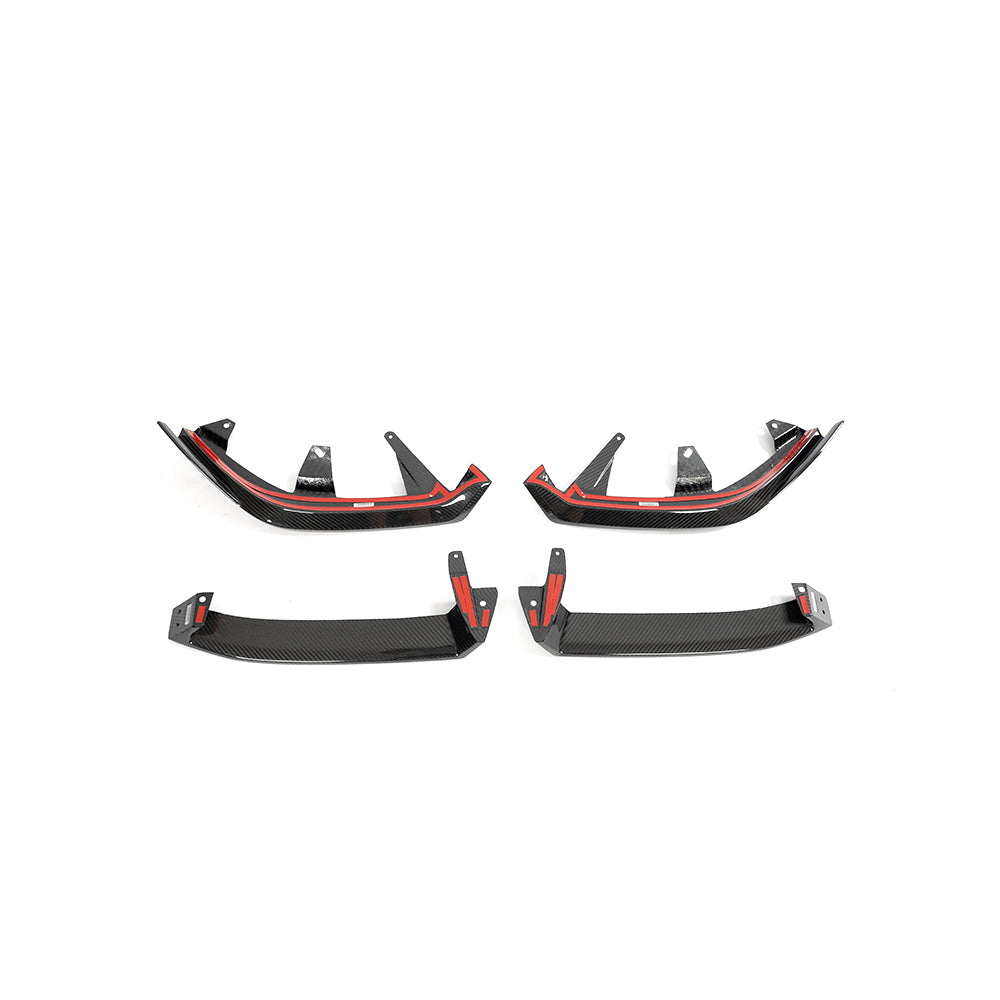 Performance Style Carbon Fiber Front Lip for BMW 5 Series G60 M Sport (2023-present)