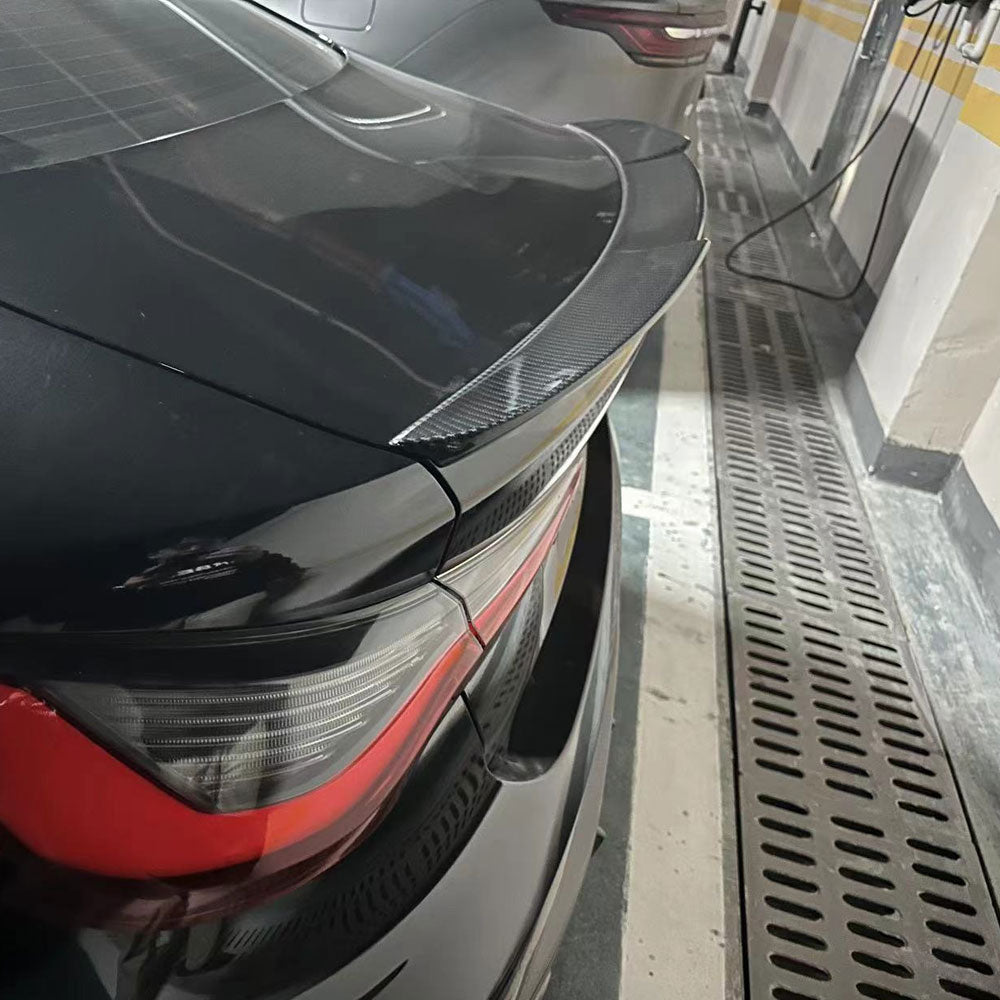 3D Style Carbon Fiber Trunk Spoiler for BMW 4 Series G22, M4 G82 (2021+)