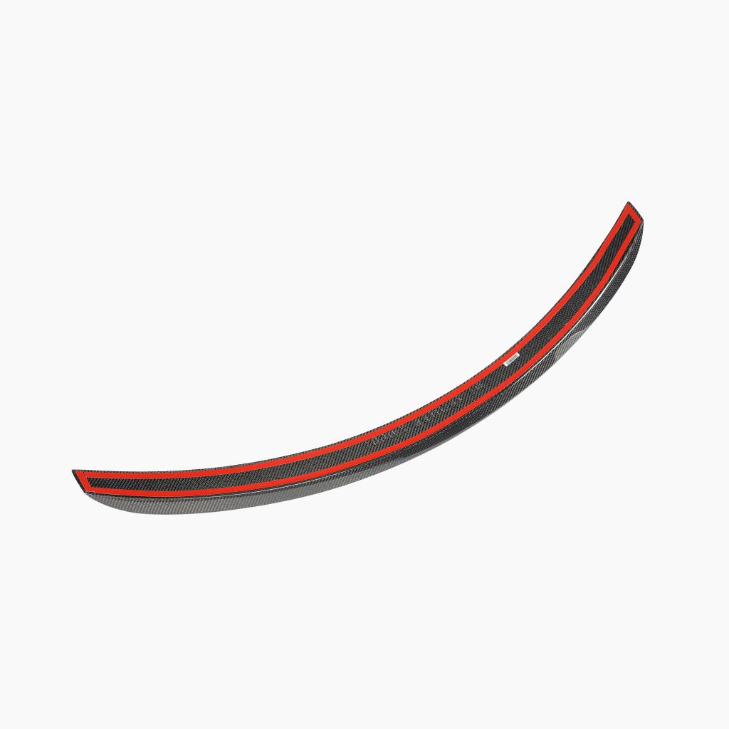 ST Style Carbon FiberTrunk Spoiler For Tesla Model S Sedan (2014-2024)