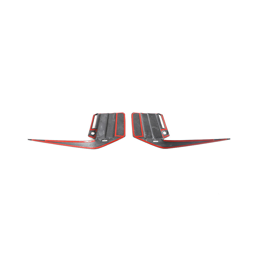 ST Style Carbon Fiber Rear Canards For BMW M2 G87 (2023+)