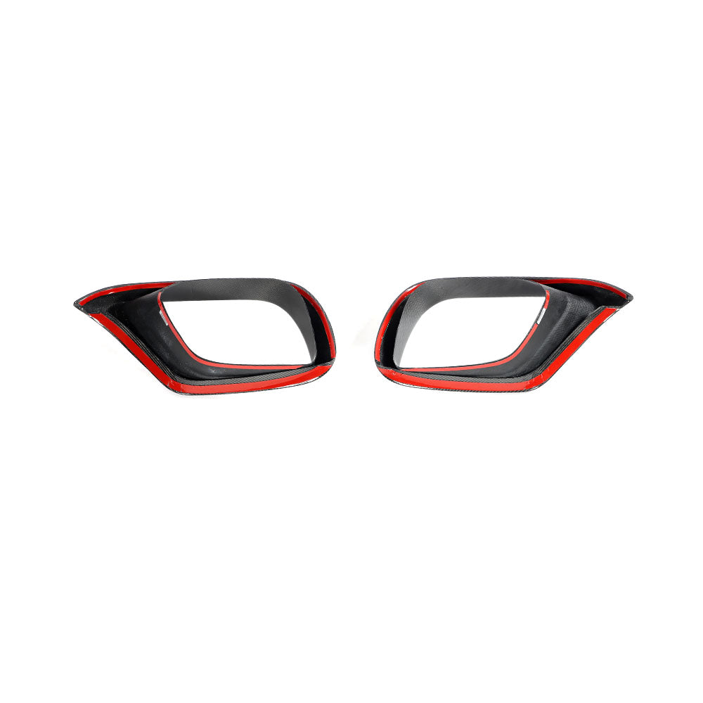 Brabus Style Carbon Fiber Front Air Vents for Mercedes Benz E63 AMG W213 Pre-Facelift (2017-2020)