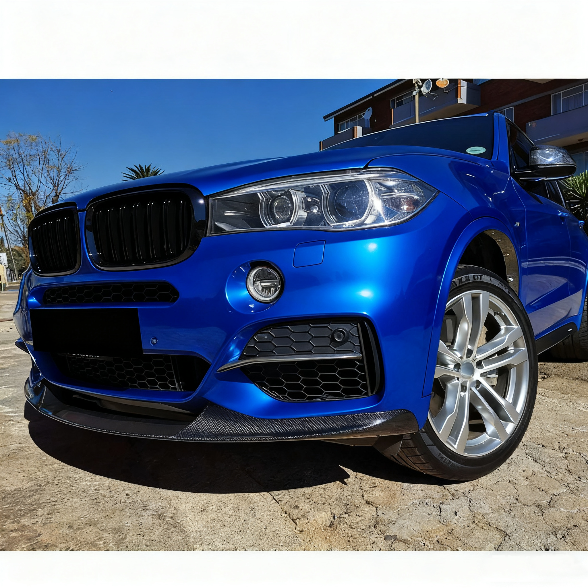 Performance Style Carbon Fiber Front Lip for BMW X5 F15 M Sport(2013-2018)