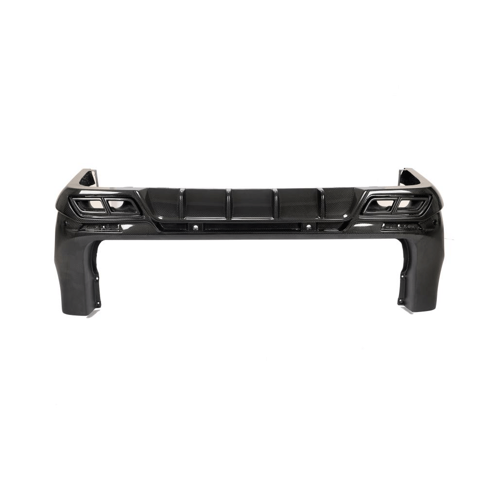 ST Style Carbon Fiber Rear Diffuser For Mercedes Benz Vito W447 Pre‑Facelift (2014–2019)