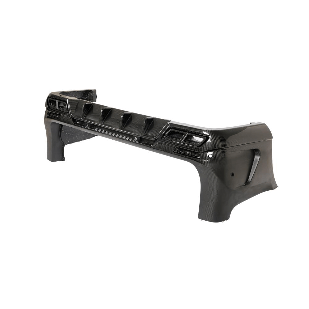 ST Style Carbon Fiber Rear Diffuser For Mercedes Benz Vito W447 Pre‑Facelift (2014–2019)