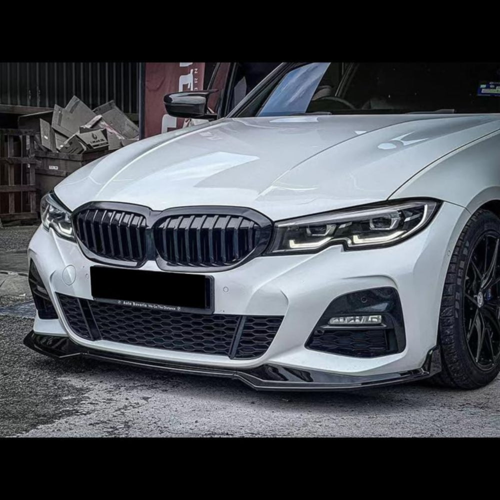 JC Style Carbon Fiber Front Lip for BMW 3 Series G20/G21 Pre-LCI M Sport (2019-2022)