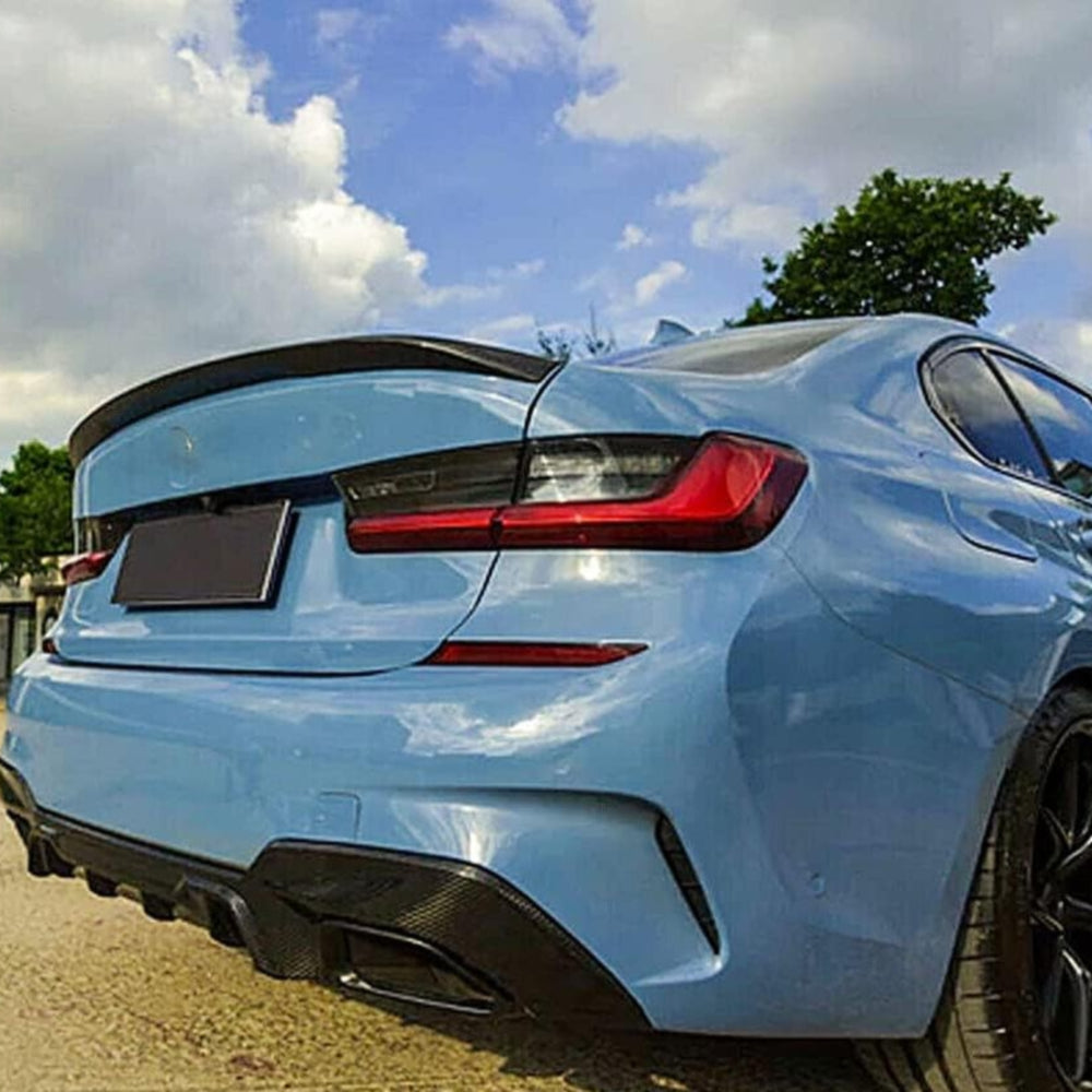 Performance Style Carbon Fiber Rear Diffuser for BMW 3 Series G20/G21 Pre-LCI (2019-2022)
