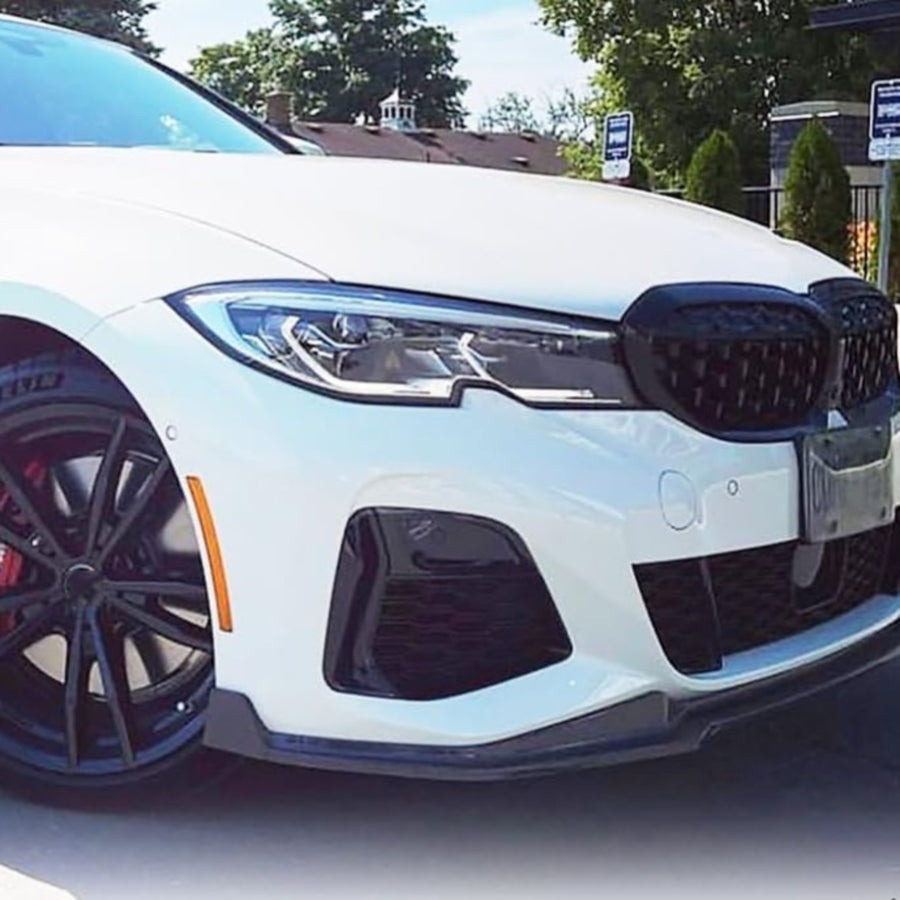 Performance Style Carbon Fiber Front Lip for BMW 3 Series G20/G21 Pre-LCI M Sport (2019-2022)