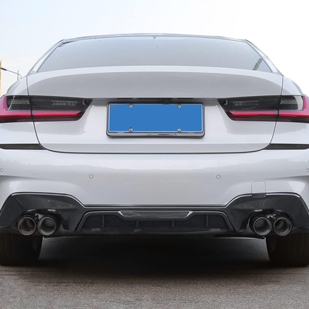 Performance Style Carbon Fiber Rear Diffuser for BMW 3 Series G20/G21 Pre-LCI M-Sport (2019-2022)