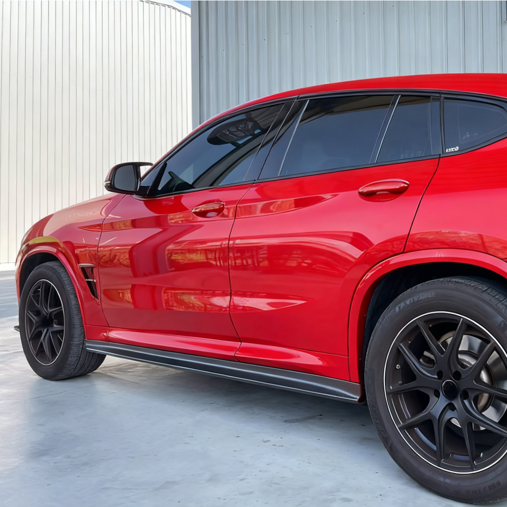 3D Style Carbon Fiber Side Skirts for BMW X3M F97/X4M F98 Pre-LCI (2019-2021)