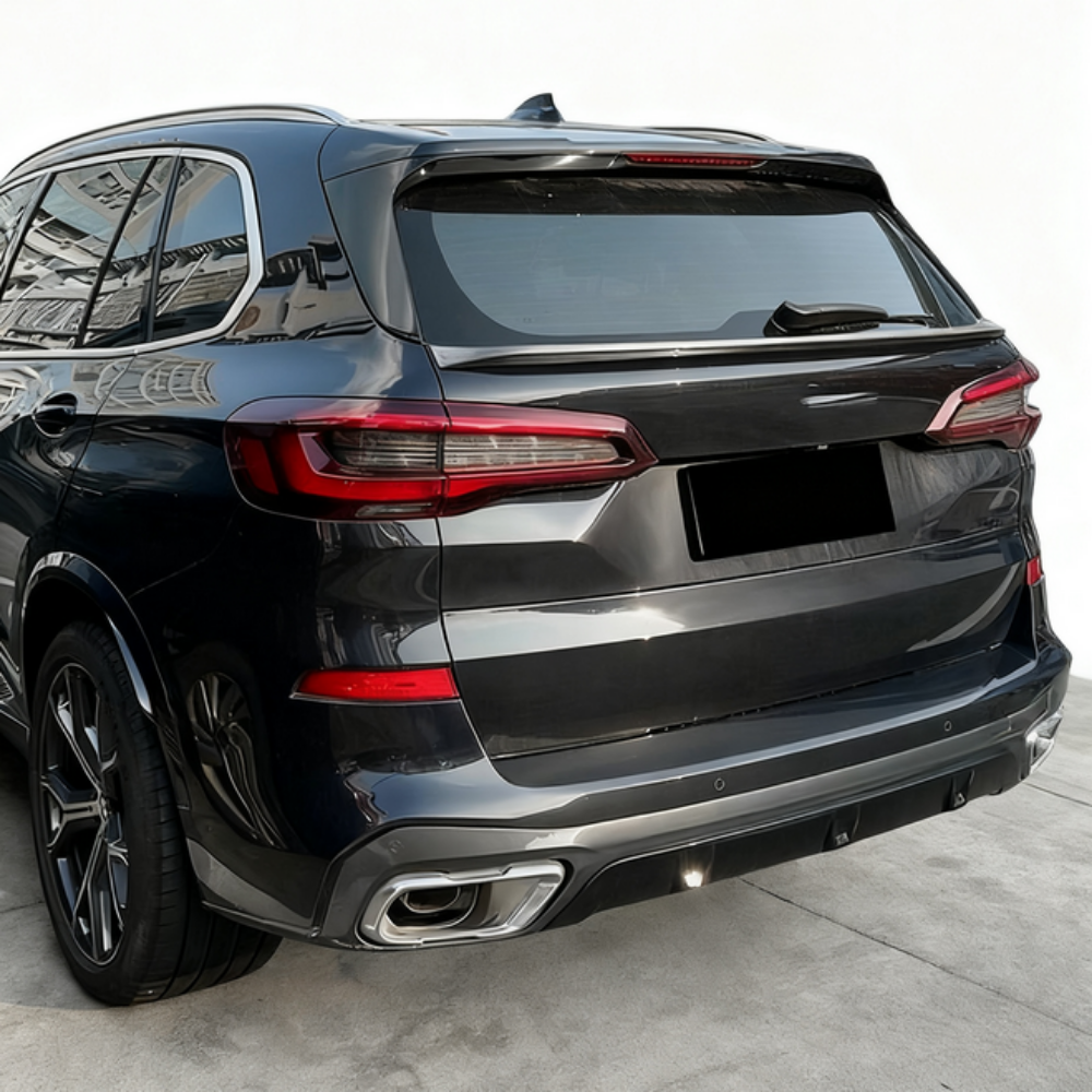 ST Style Carbon Fiber Rear Middle Spoiler for BMW X5 G05 Pre-LCI (2019-2023)