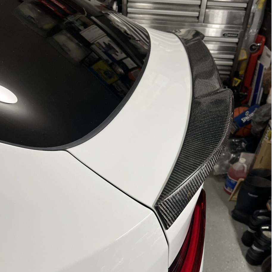 CS Style Carbon Fiber Trunk Spoiler for BMW X4 G02 Pre-LCI (2018–2021)