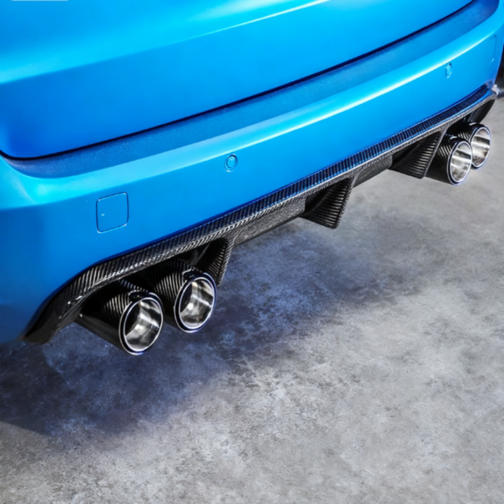 RKP Style Carbon Fiber Rear Diffuser for BMW X5M F85 (2015–2018)