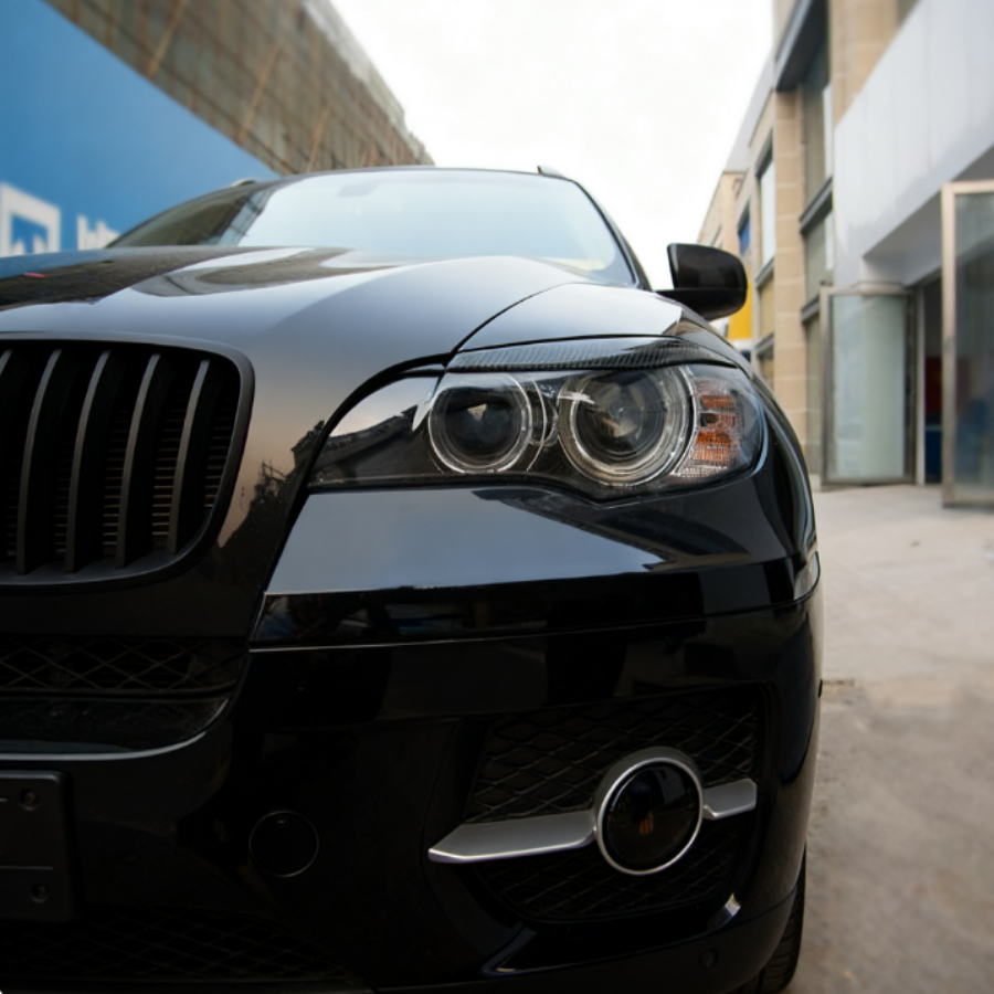 ST Style Carbon Fiber Eye lid for BMW X6 E71 (2008-2014)