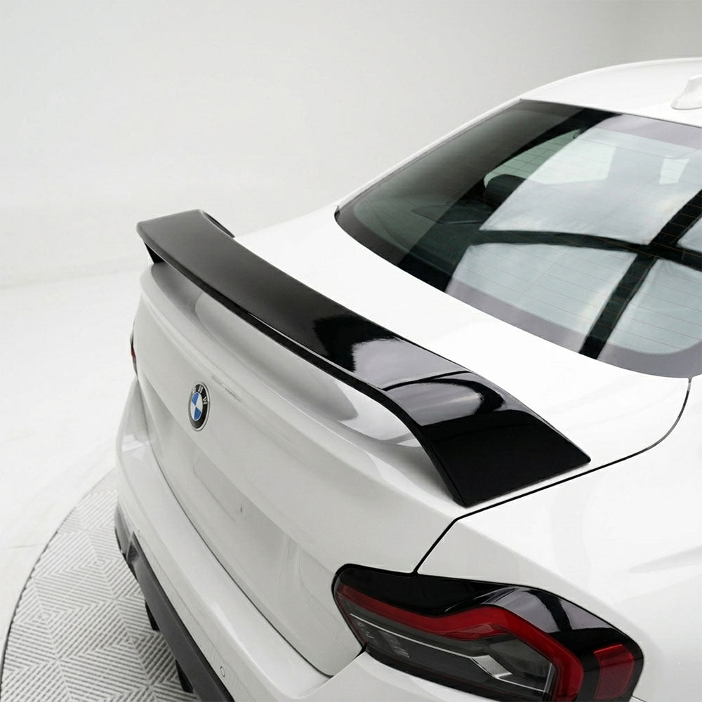 M Performance Style Gloss Black Rear Trunk Spoiler for BMW 2 Series G42 Coupe(2021-present)
