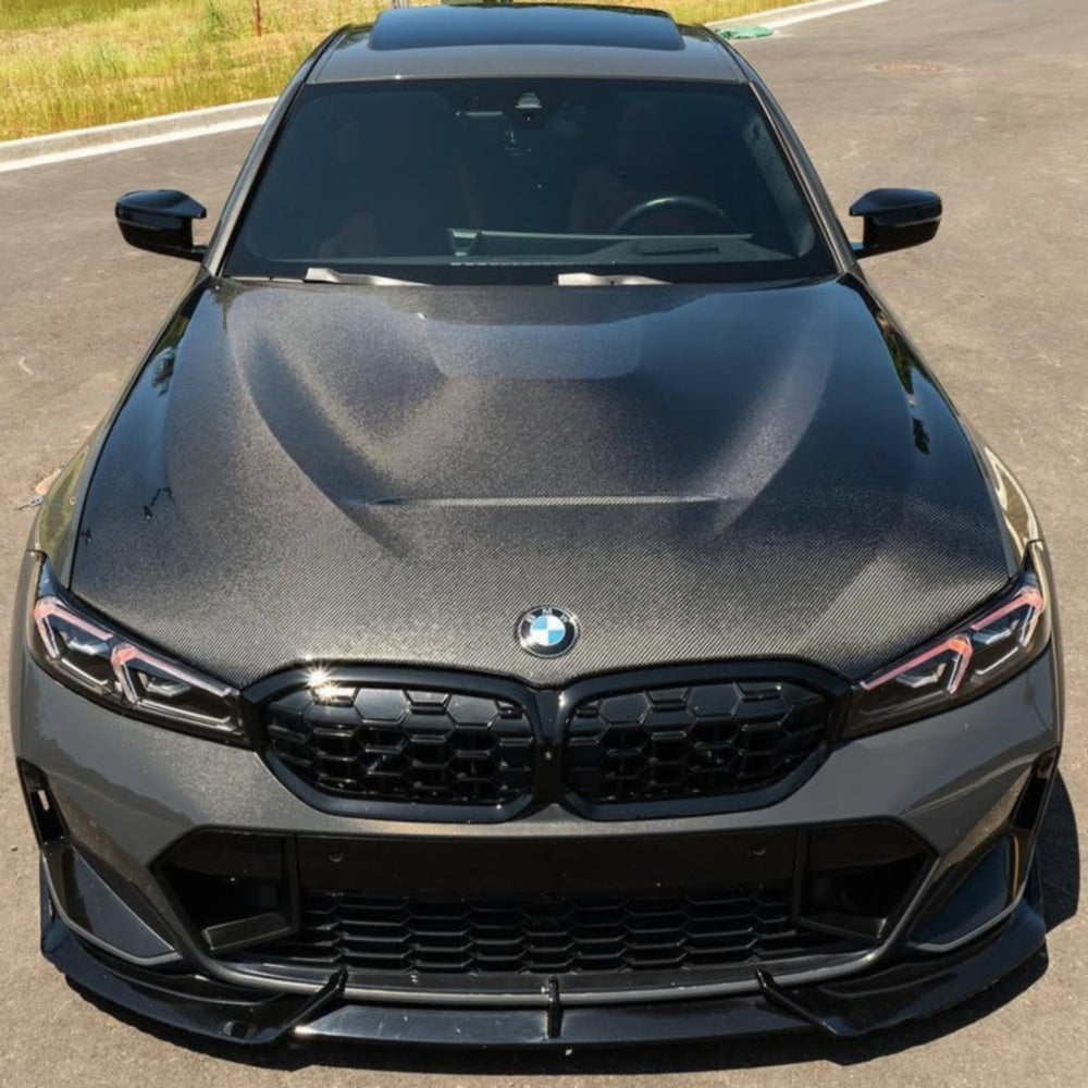GTS Style Carbon Fiber Car Hood for BMW 3 Series G20/G21 Pre-LCI (2019-2022)