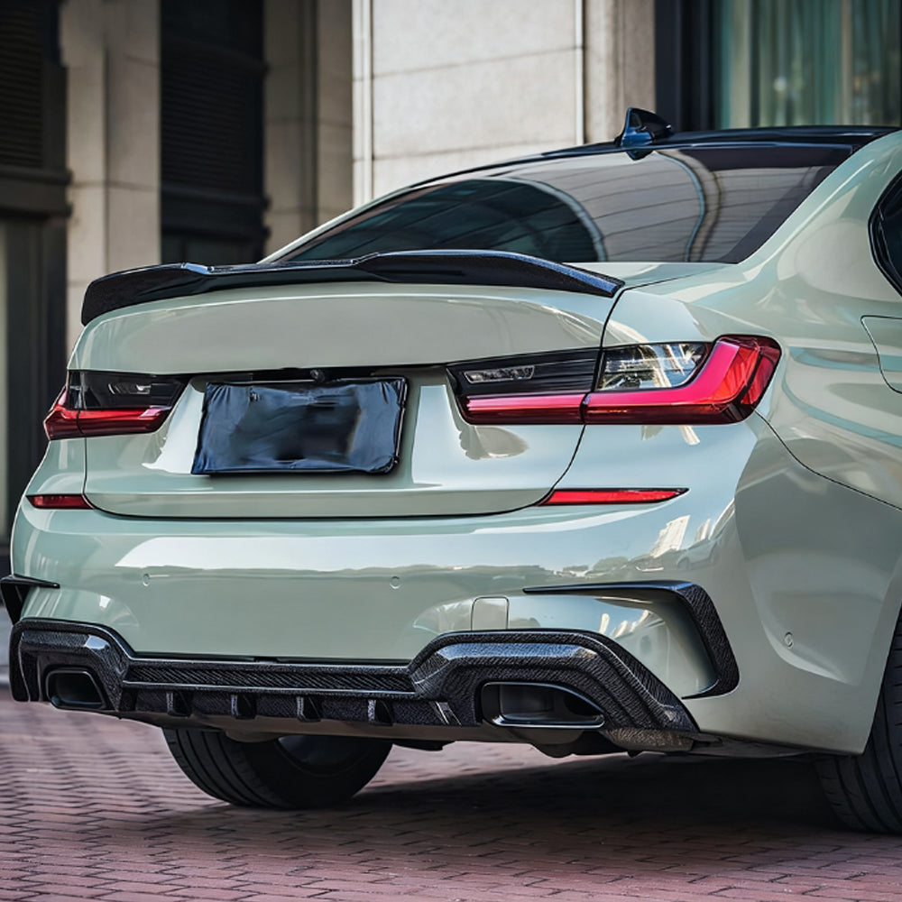 CS Style Carbon Fiber Trunk Spoiler for BMW 3 Series G20 Pre-LCI(2019-2022)