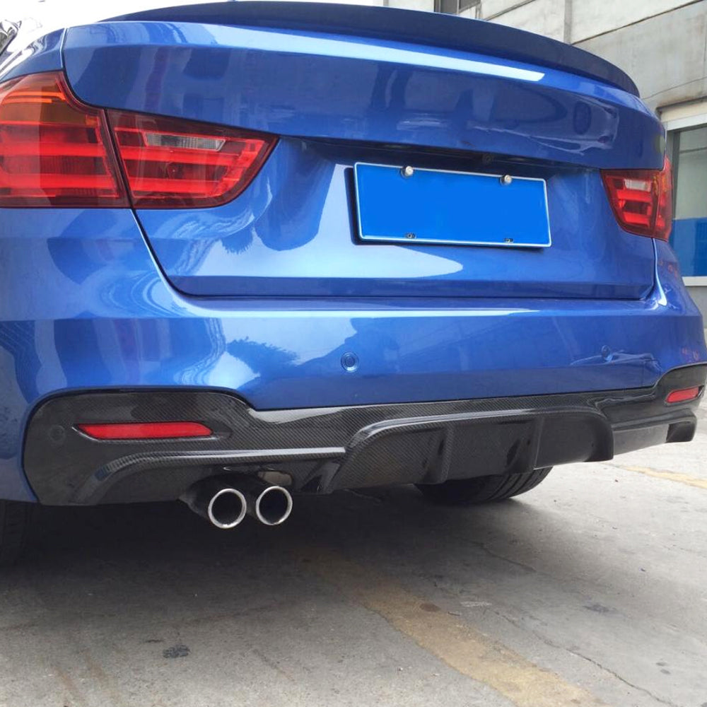 ST Style Carbon Fiber Rear Diffuser for BMW 3 Series F34 GT M Sport(2013-2019)