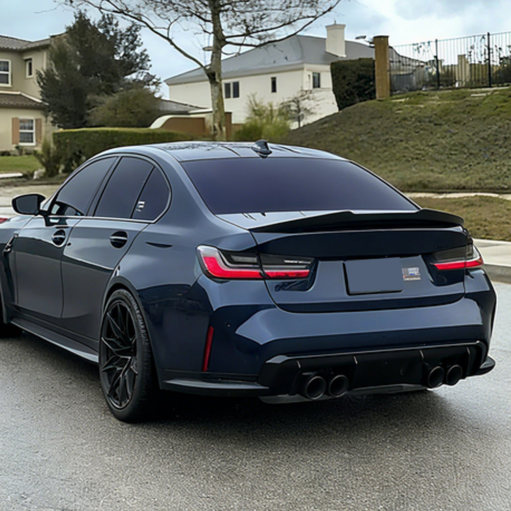 PSM Style Carbon Fiber Trunk Spoiler for BMW 3 Series G20 Pre-LCI(2019-2022)