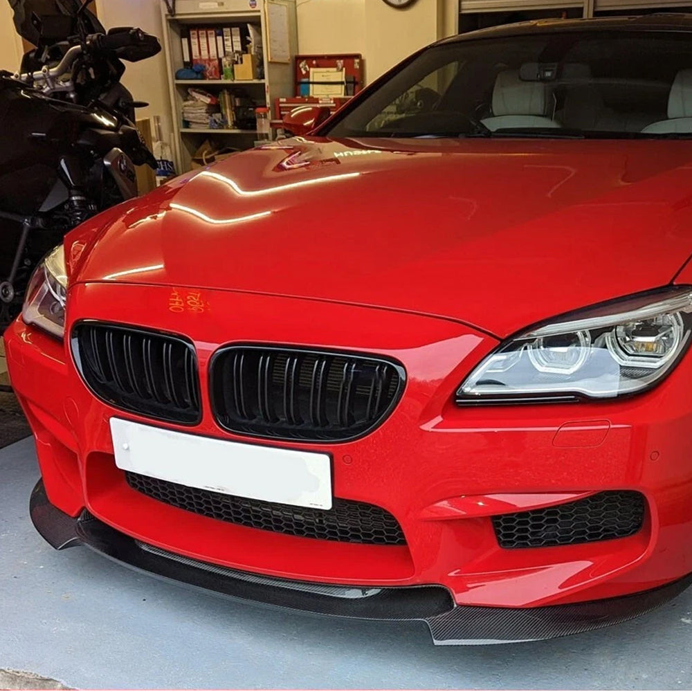 V Style Carbon Fiber Front Lip for BMW 6 Series M6 F06/F12/F13(2011-2018)