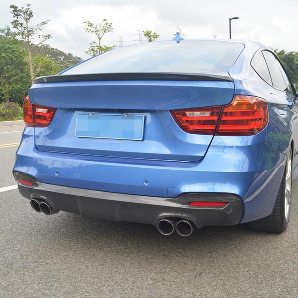 3D Style Carbon Fiber Rear Diffuser for BMW 3 Series F34 GT M Sport(2013-2019)