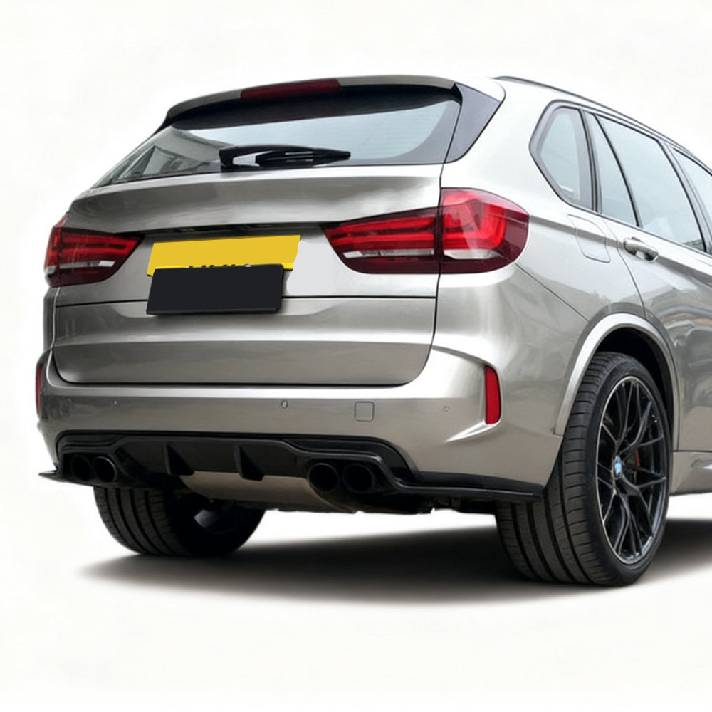 3D Style Carbon Fiber Rear Diffuser for BMW X5M F85 (2015–2018)