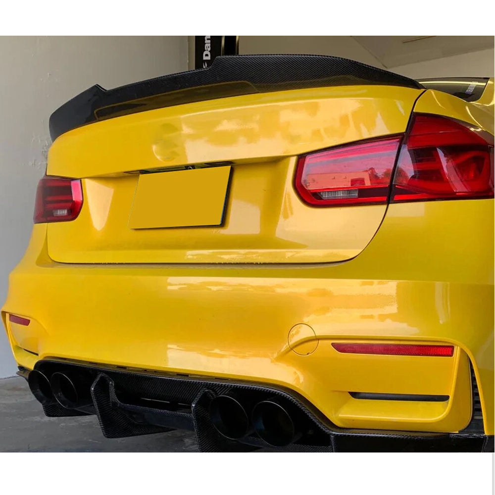 PSM Style Carbon Fiber Trunk Spoiler for BMW 3 Series F30/M3 F80(2012-2020)