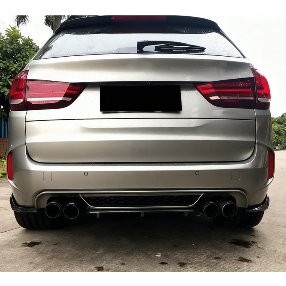 HAMANN Style Carbon Fiber Rear Diffuser for BMW X5M F85 (2015-2018),X6M F86 (2015-2019)