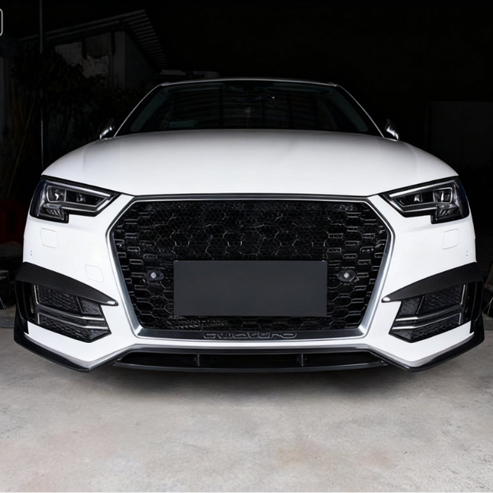 JC Style Carbon Fiber Front Lip for Audi A4 Sline/S4 B9 Pre-LCI (2016-2019)