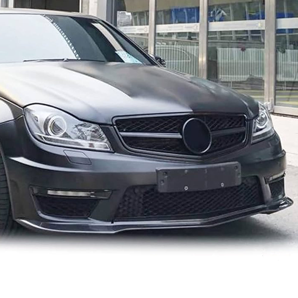 ST Style Carbon Fiber Front Lip for Mercedes-Benz C63 W204 Facelift (2011-2015)