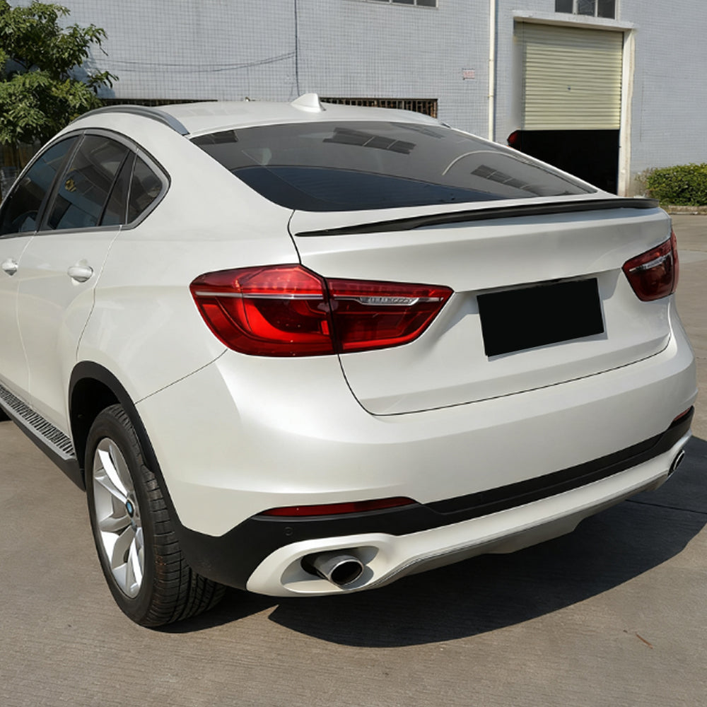 M Style Carbon Fiber Trunk Spoiler for BMW X6 F16 (2014-2019)