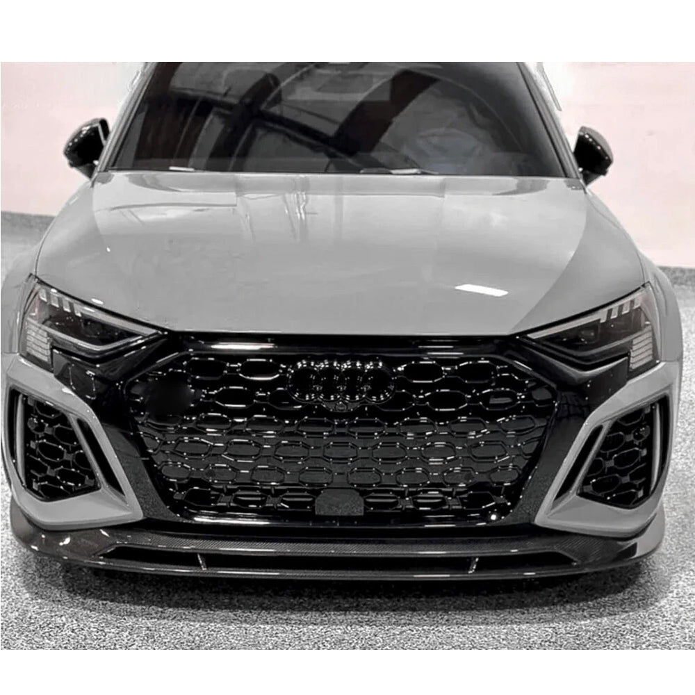 ST Style Carbon Fiber Front Lip for Audi RS3 8Y (2021-2024)