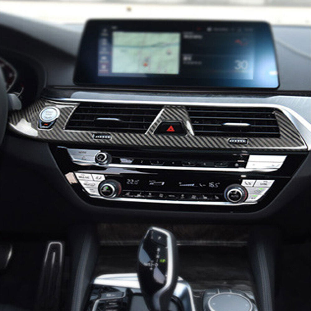ST Style Carbon Fiber Dashboard Strip For BMW 5 Series G30 G31, F90 M5 Pre-LCI (2017-2020)