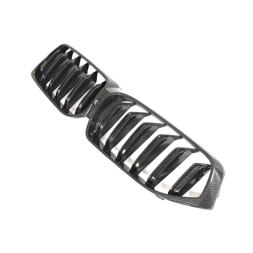 Dual Slat Carbon Fiber Front Grille for BMW 6 Series G32 GT (2017+)