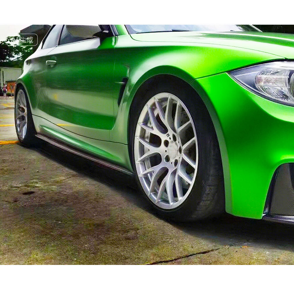 Performance Style Carbon Fiber Side Skirts for BMW 1 Series E82 1M Coupe (2011-2017)