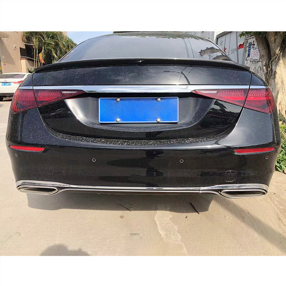 Benz S‑Class W223 Trunk Spoiler Carbon Fiber