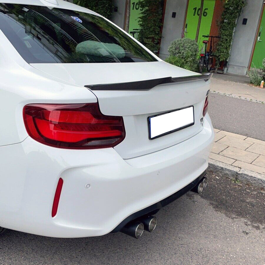 M4 Style Carbon Fiber Trunk Spoiler For BMW M2 F87 ,2 Series F22/F23 (2014-2021)