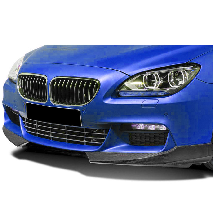 AC Style Carbon Fiber Front Splitter For BMW 6 Series F06/F12/F13 M Sport (2011–2018)