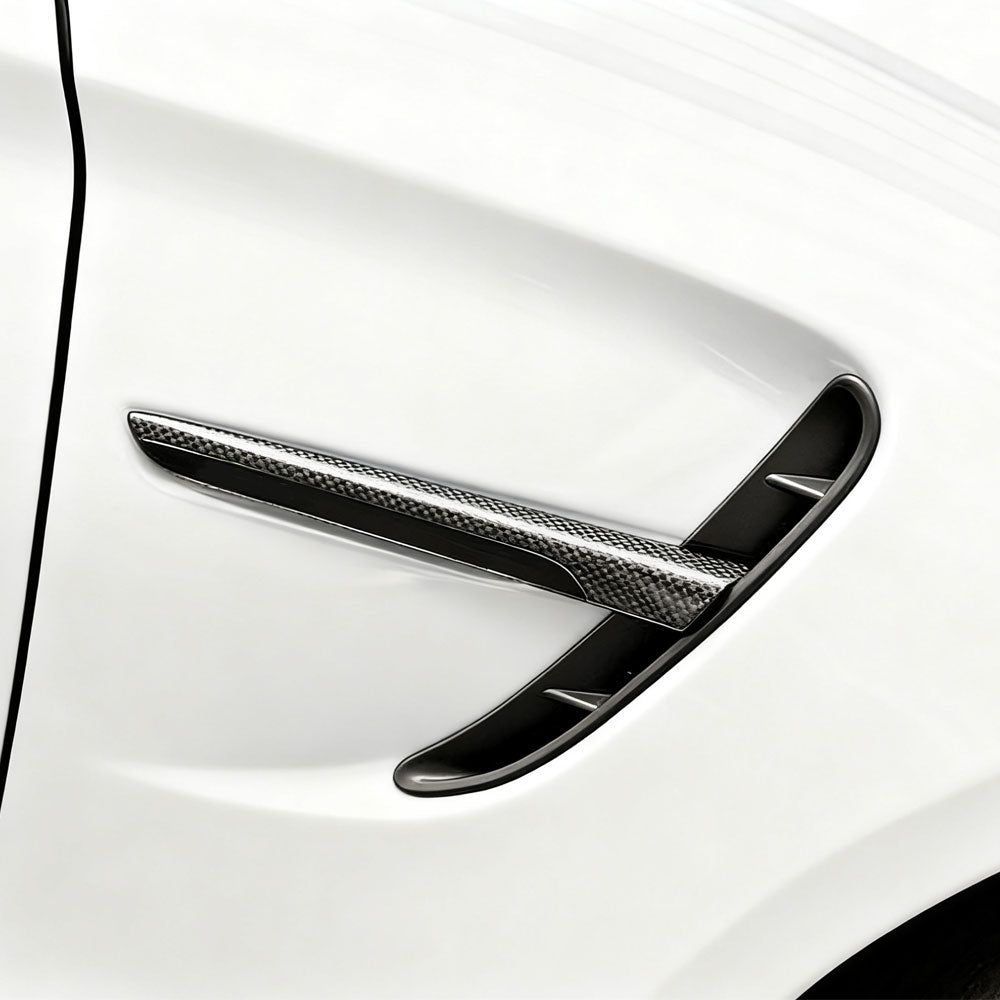 ST Style Carbon Fiber Side Fender Vents for BMW M3 F80, M4 F82/F83 (2014-2020)