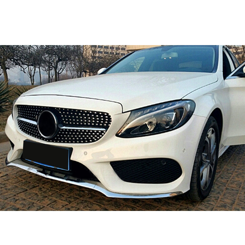 DIAMOND Front Grille For Mercedes Benz C‑Class W205 Pre‑Facelift (2014–2018)